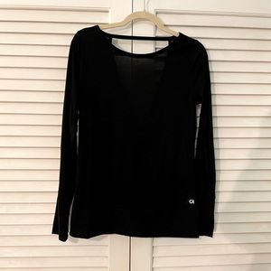 Black Gapfit Open Back workout shirt M